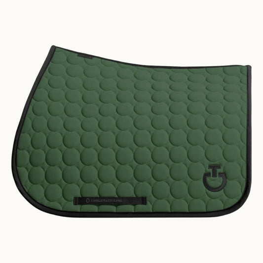 Circle Quilted Jumping Saddle Pad Cavalleria Toscana