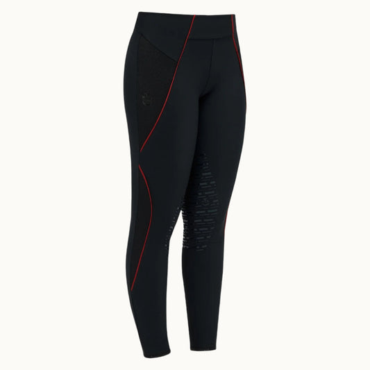 CT Academy Jersey Knee Grip Leggings Cavalleria Toscana