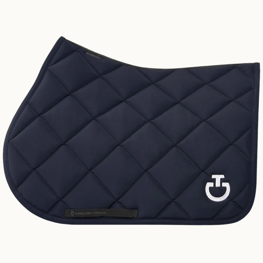 Diamond Quilted Jersey Jumping saddle pad Cavalleria Toscana