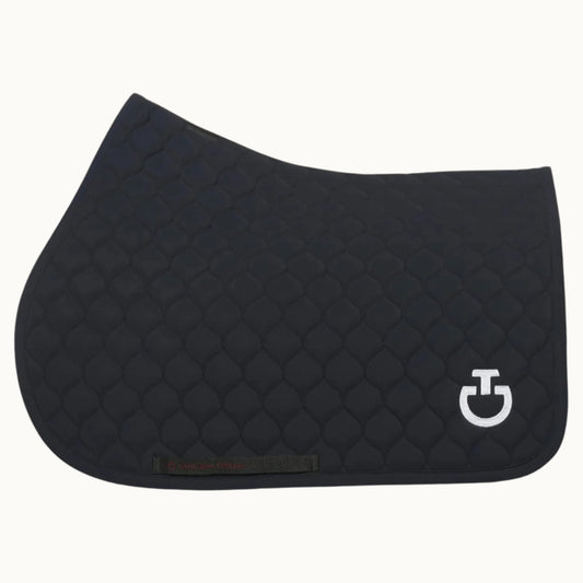 Circular Quilted Jersey Jumping Saddle Pad Cavalleria Toscana