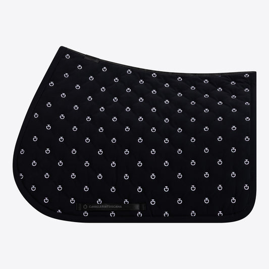 Jumping Saddle Pad with Quilted Design and Micro Logo Cavalleria Toscana