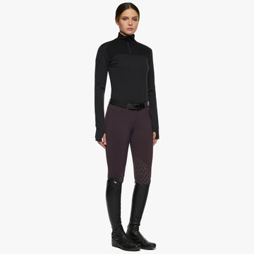 Women’s Tech Wool Half Zip Turtleneck Cavalleria Toscana