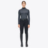 Women's Turtleneck in Technical Wool with zip Cavalleria Toscana