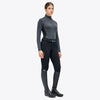 Women's Turtleneck in Technical Wool with zip Cavalleria Toscana