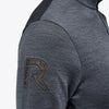 Women's Turtleneck in Technical Wool with zip Cavalleria Toscana