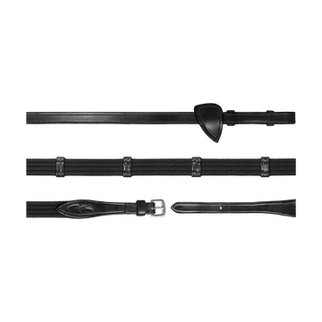 Web Reins With 9 Leather Loops Dyon