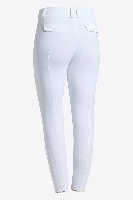 Women's High-Waist Riding Breeches with Pockets RG