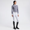Women’s Long Sleeve Competition Shirt with Striped Pattern Cavalleria Toscana