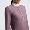 Women’s Long Sleeve Competition Shirt with Striped Pattern Cavalleria Toscana