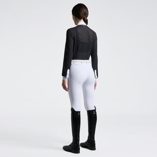 Women's Long-Sleeve Perforated Competition Shirt Cavalleria Toscana