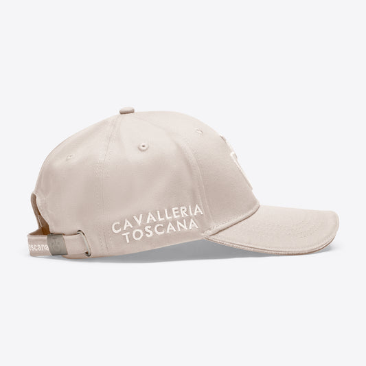 Cotton baseball cap with an embroidered logo Cavalleria Toscana