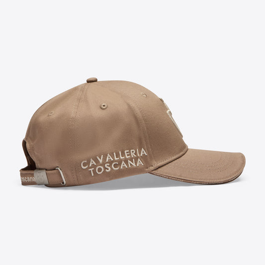 Cotton baseball cap with an embroidered logo Cavalleria Toscana