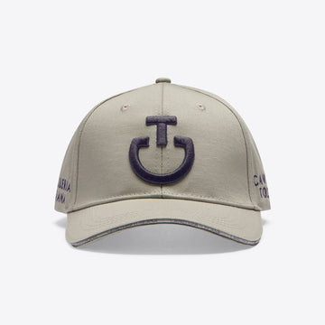 Cotton baseball cap with an embroidered logo Cavalleria Toscana