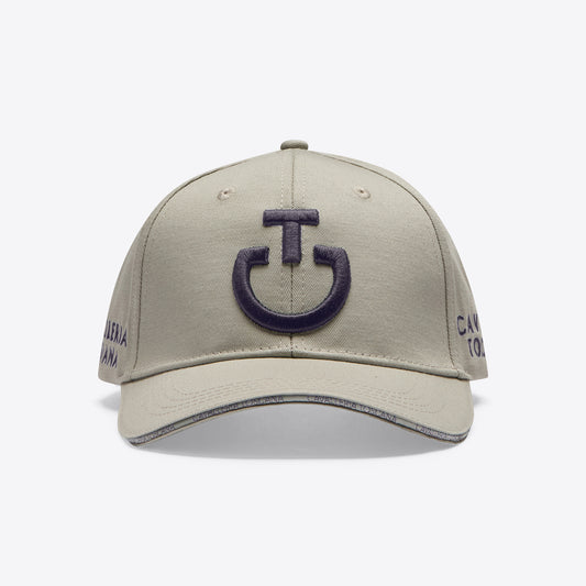 Cotton baseball cap with an embroidered logo Cavalleria Toscana