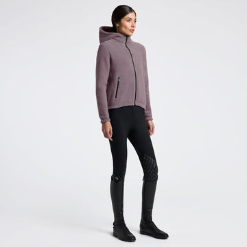 Women's Technical Fleece Zip Hoodie Cavalleria Toscana