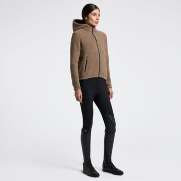 Women's Technical Fleece Zip Hoodie Cavalleria Toscana