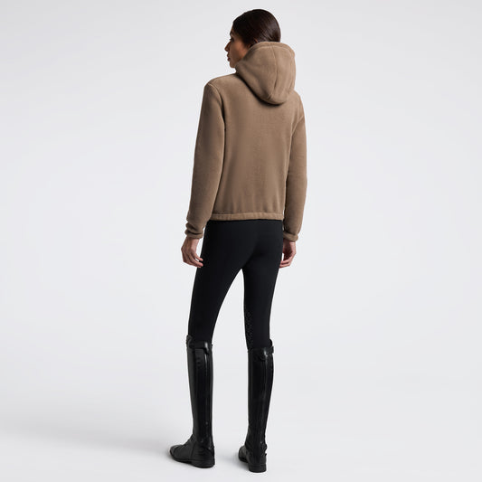 Women's Technical Fleece Zip Hoodie Cavalleria Toscana