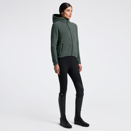 Women's Technical Fleece Zip Hoodie Cavalleria Toscana