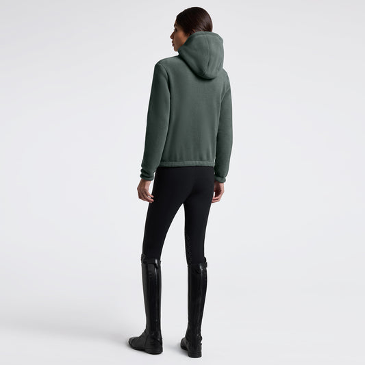 Women's Technical Fleece Zip Hoodie Cavalleria Toscana