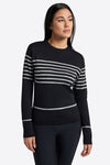 Women's Wool Blend Crew Neck Sweater RG