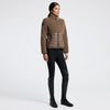 Women's Fleece and Nylon Zip Jacket Cavalleria Toscana