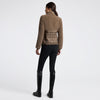 Women's Fleece and Nylon Zip Jacket Cavalleria Toscana