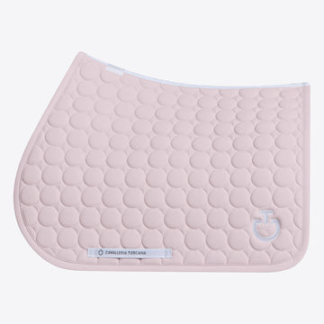 Jumping Saddle Pad in Circular Quilted Jersey Cavalleria Toscana