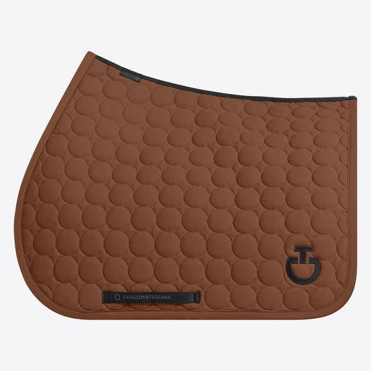 Jumping Saddle Pad in Circular Quilted Jersey Cavalleria Toscana