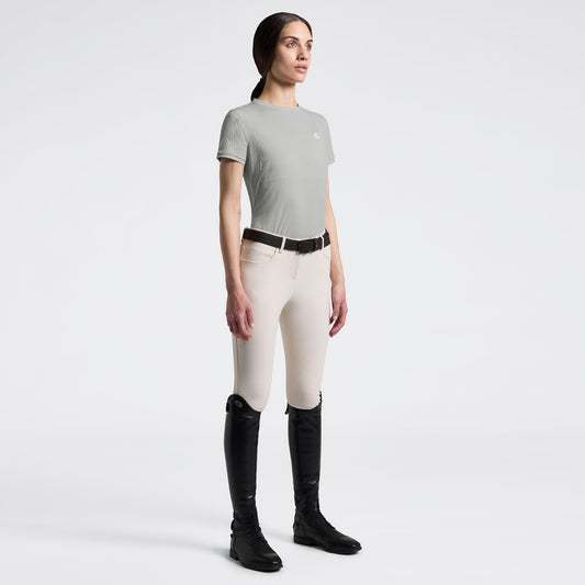 Women's T-Shirt in Stripe Jersey Cavalleria Toscana