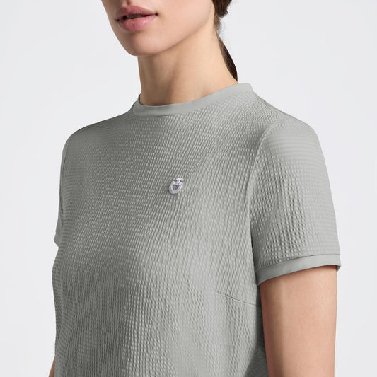 Women's T-Shirt in Stripe Jersey Cavalleria Toscana