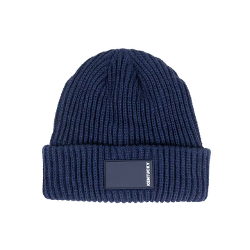 Beannie With Rubber Logo Kentucky