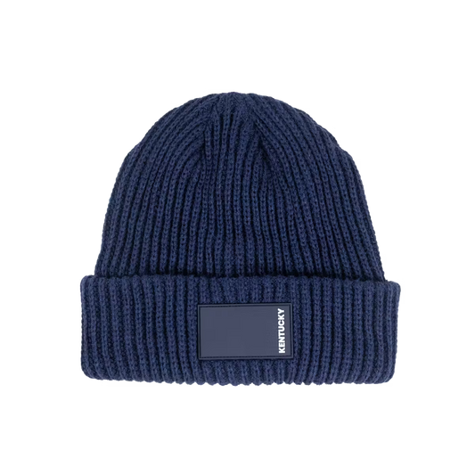 Beannie With Rubber Logo Kentucky