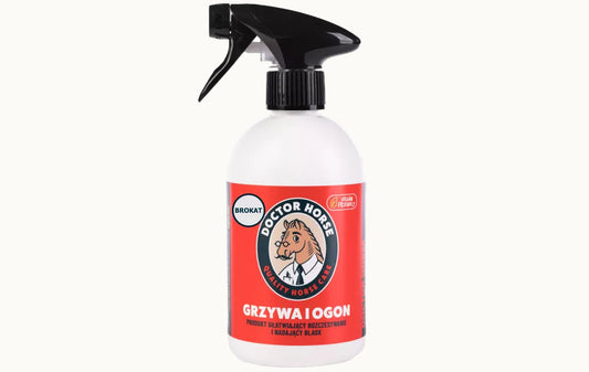 Mane and Tail Spray With Gitter 500ml Doctor Horse