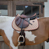 Jumping Saddle Pad Neon Leather Kentucky Horsewear