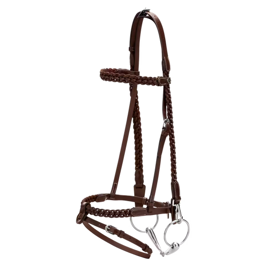 Plaited Training Bridle Dy’on