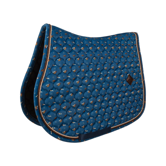 Jumping Saddle Pad Velvet Horse Printing Kentucky Horsewear